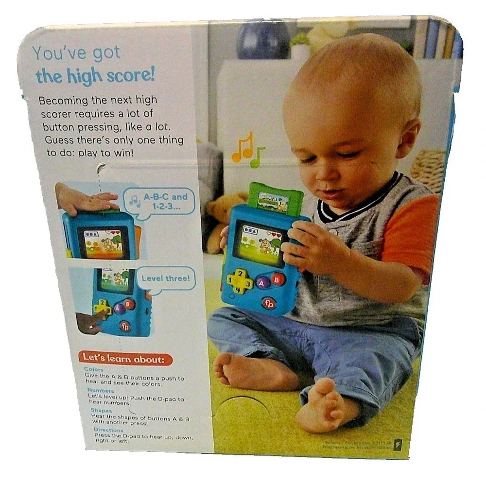 New in Box, Baby Fisher Price Laugh and Learn Lil Gamer Toy 6-36 months Games
